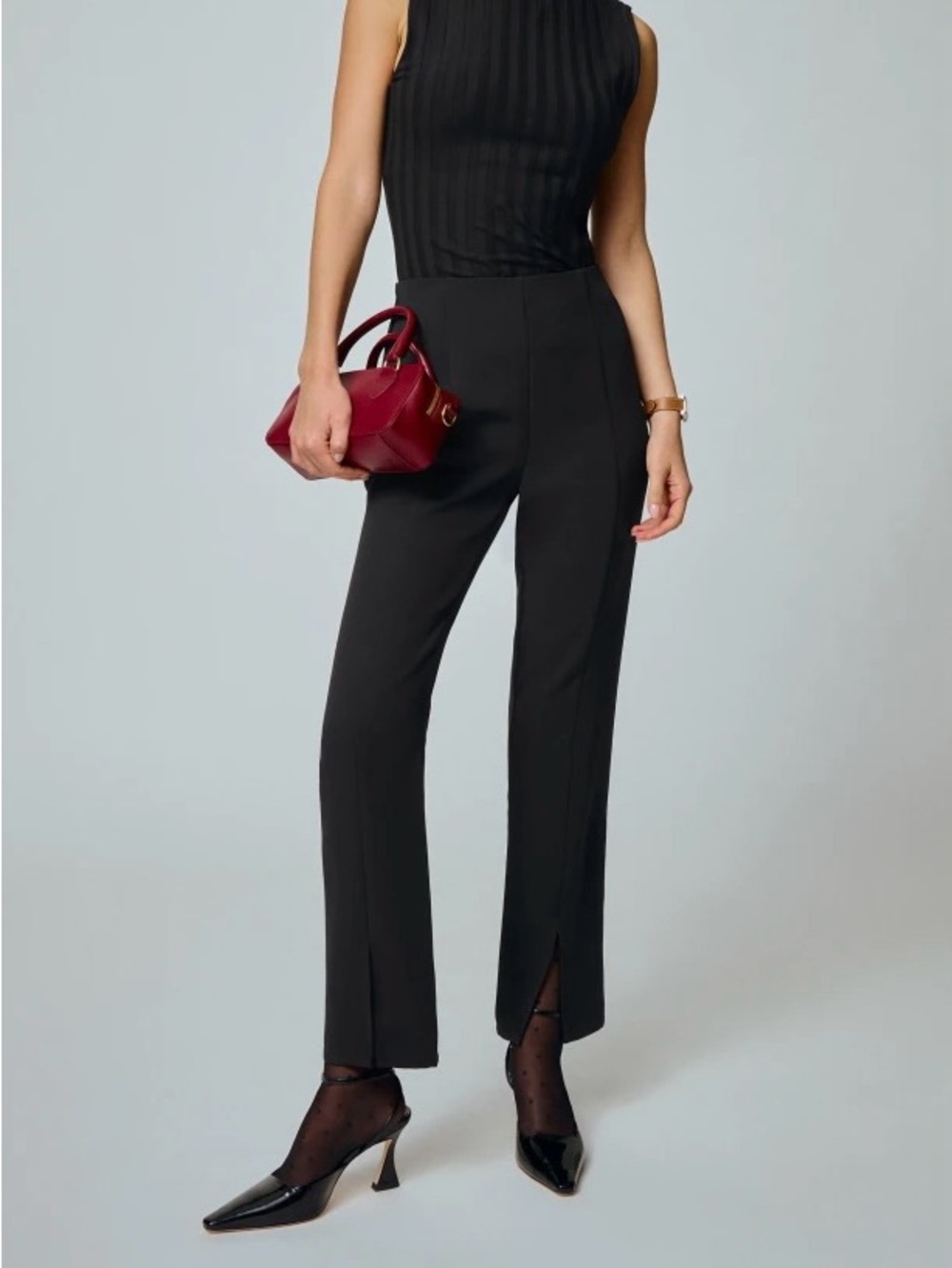 Reformation Pierre Mid Rise Pant